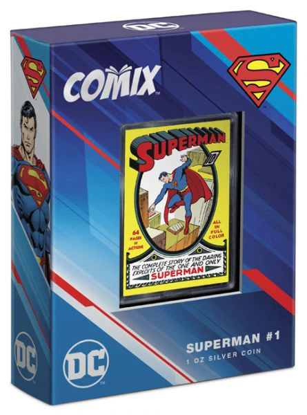 Superman #1 1 unce stříbra