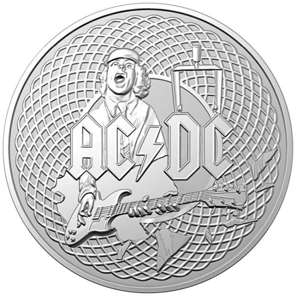 AC/DC 1 unce stříbra