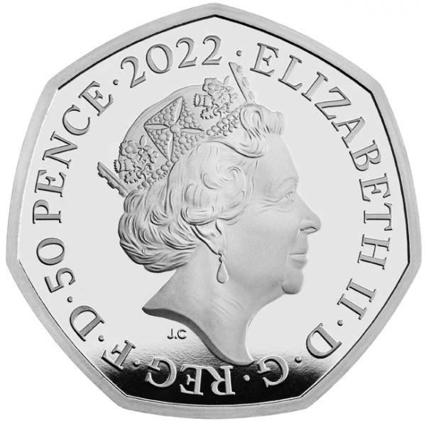 Harry Potter 50 pencí, stříbrná mince