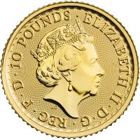 Zlatá minca Britania 1/10 Oz -2022