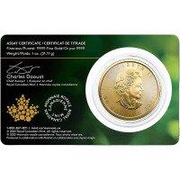 Zlatá minca Maple Leaf 1 Oz 2022 - Single Source