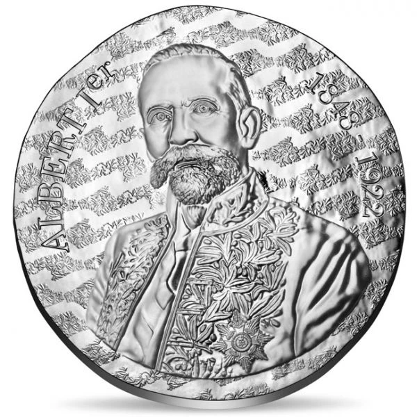 Albert I. monacký, stříbro