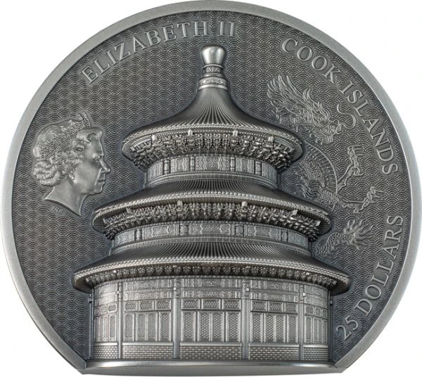 Oltář nebes v Pekingu, 5 oz stříbra