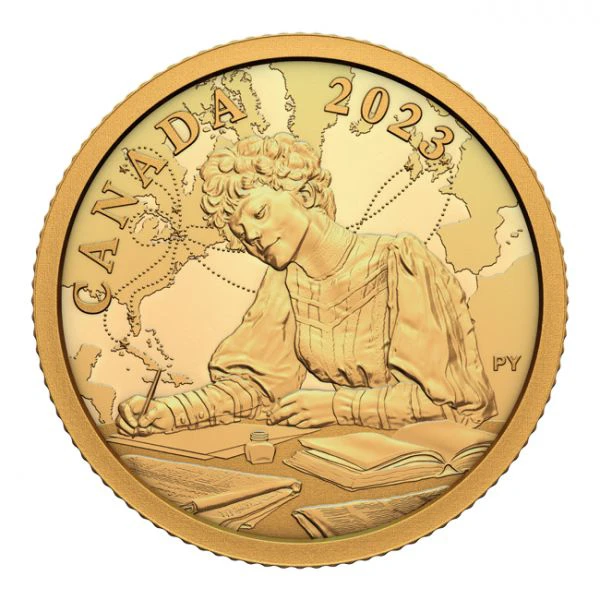 Zlatá mince Kathleen Kit Coleman