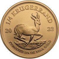 Zlatá minca Krugerrand 1/4 Oz 2023