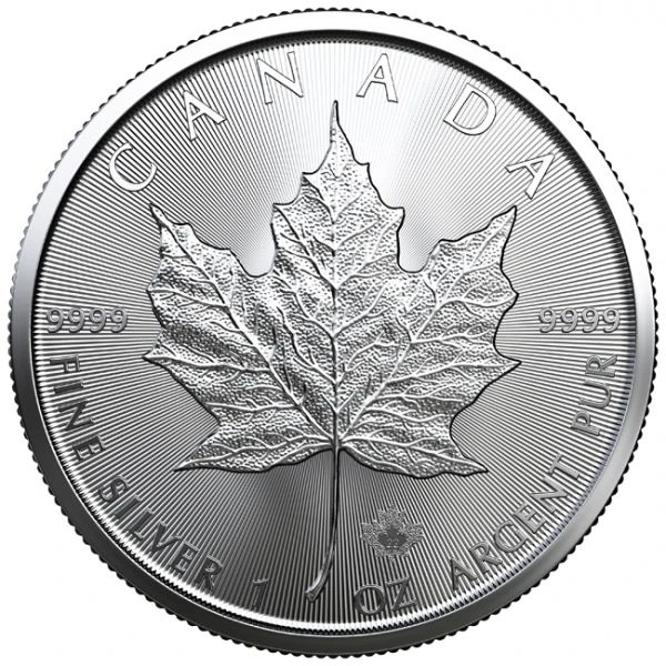 Strieborná minca  Maple Leaf 1 Oz rôzne roky