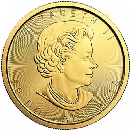 Zlatá minca Maple Leaf - různé roky, 1 oz