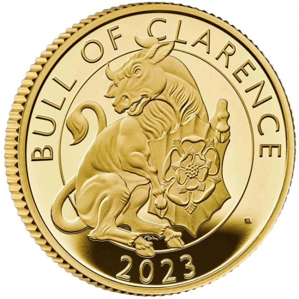 Býk z Clarence, zlatá mince