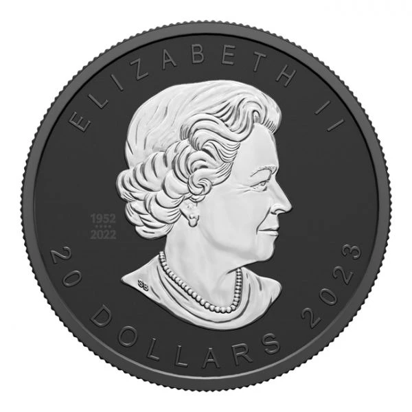 Maple Leaf Super Incuse 2023, stříbrná mince