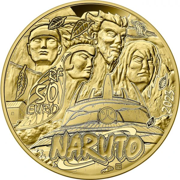 Naruto, zlatá mince