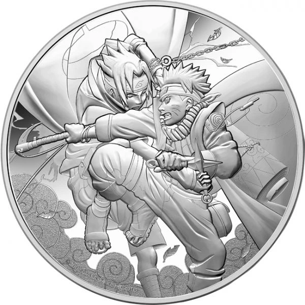 Naruto, stříbrná mince