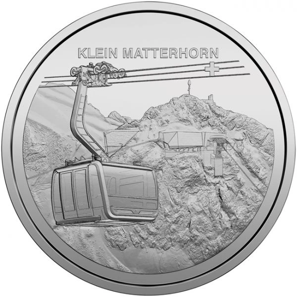 Malý Matterhorn, stříbrná mince