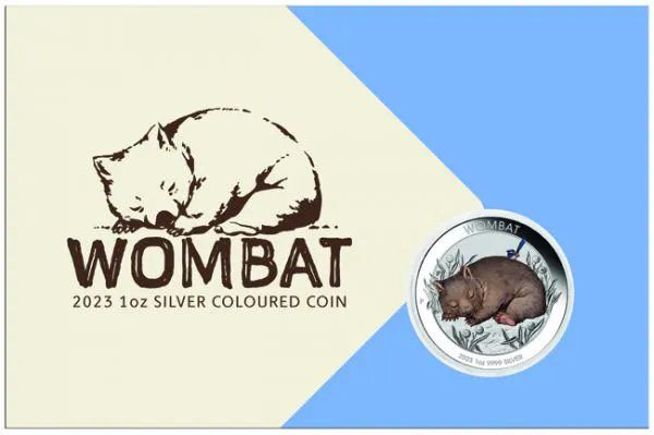 Wombat 2023, 1 oz stříbra