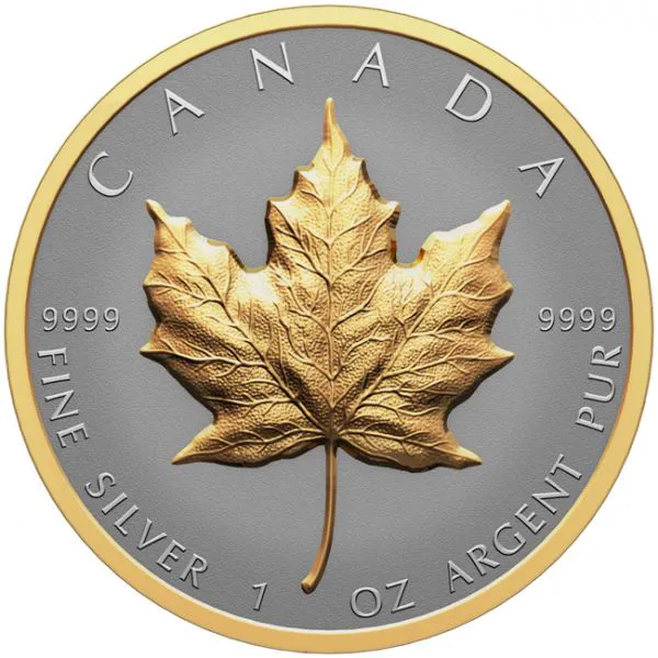 Maple Leaf 2023, ultra vysoký reliéf, stříbrná mince