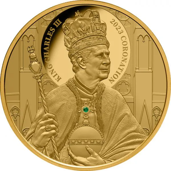 Korunovace krále Charles III. - Portrét, 1 oz zlata