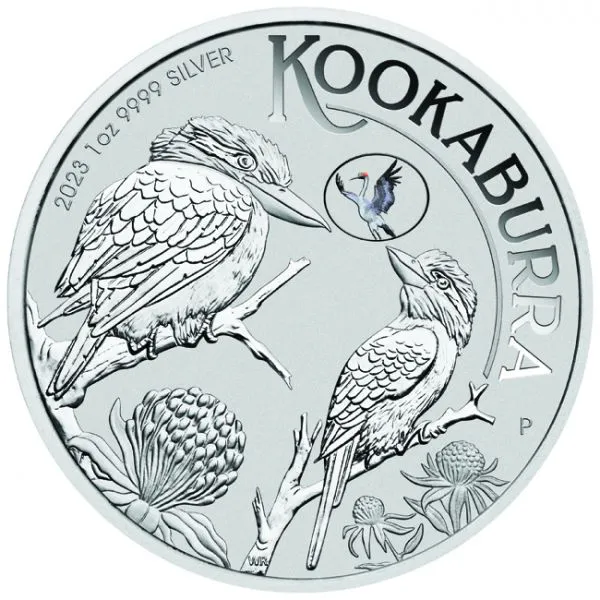 Kookaburra 2023, 1 oz stříbra