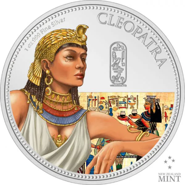 Kleopatra, 1 oz stříbra 