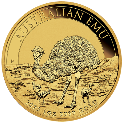 Zlatá minca Emu 1 Oz 2023