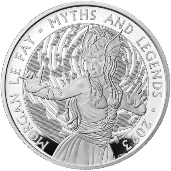 Morgan Le Fay, 1 oz stříbra