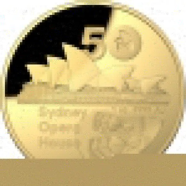 50 let Opery v Sydney, zlatá mince