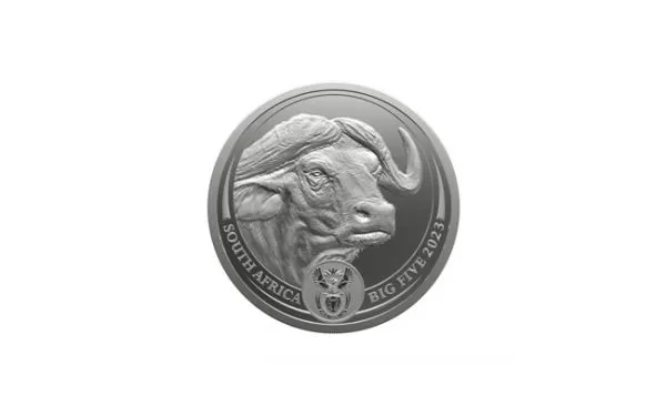 Big Five II - Buvol 2023, 1 oz stříbra