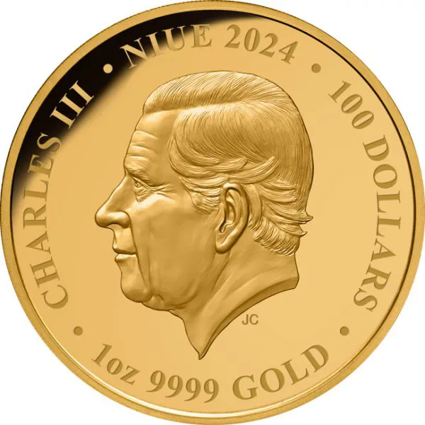 Zlatá mince Lunární drak 2024, 1 oz, emise 150 ks