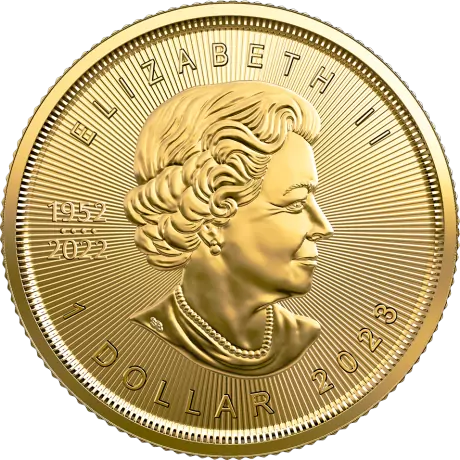 Zlatá mince Maple Leaf 1/20 Oz 2023