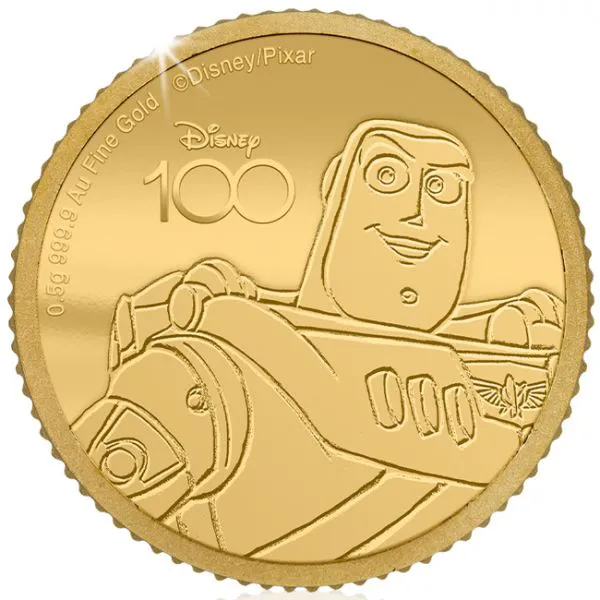 100. výročí Disney: Příběh hraček - 0,5 g zlata