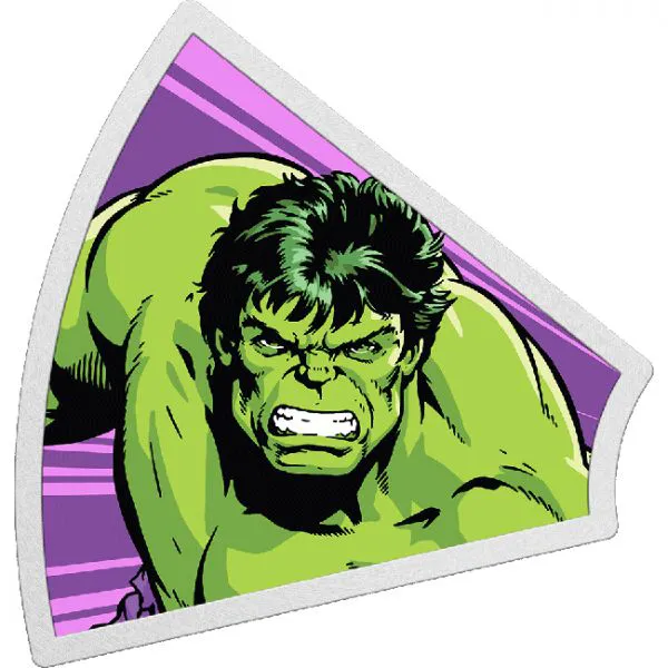 Hulk - 60. výročí Marvel Avengers, 1 oz stříbra