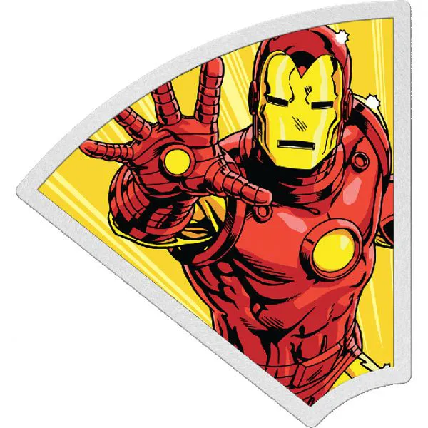Iron Man - 60. výročí Marvel Avengers, 1 oz stříbra