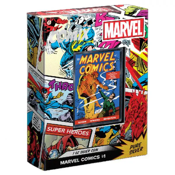 Marvel Comics #1, rok 2023, 1 oz stříbra