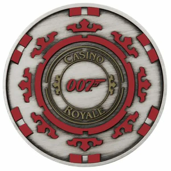 James Bond - žeton z filmu Casino Royale, 1 oz stříbra