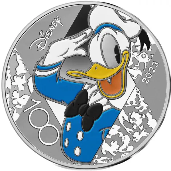 100 let Disney, stříbrná mince - 22 g