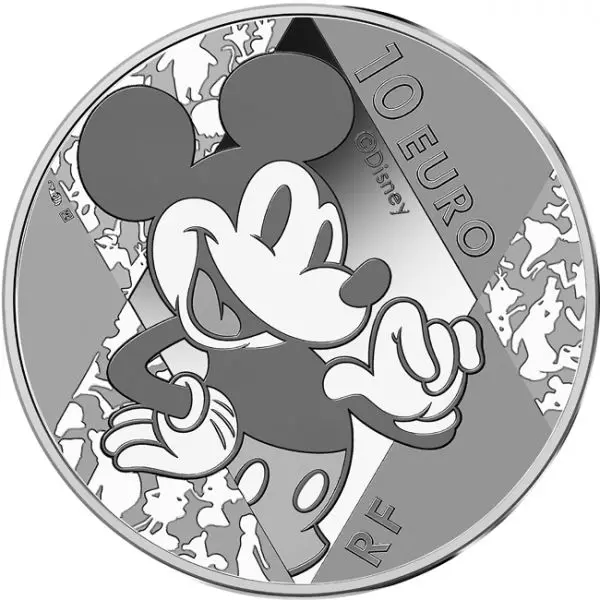 100 let Disney, stříbrná mince - 22 g