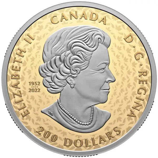 Mírový dolar 2024, zlatá mince