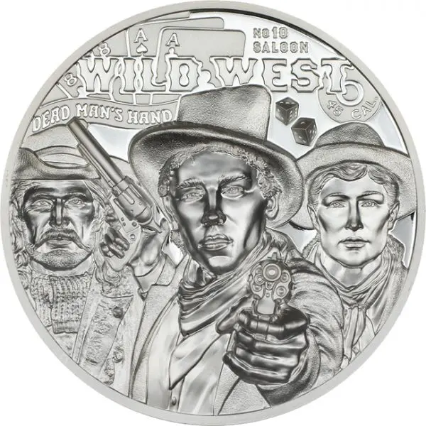 Divoký západ, 1 oz stříbra