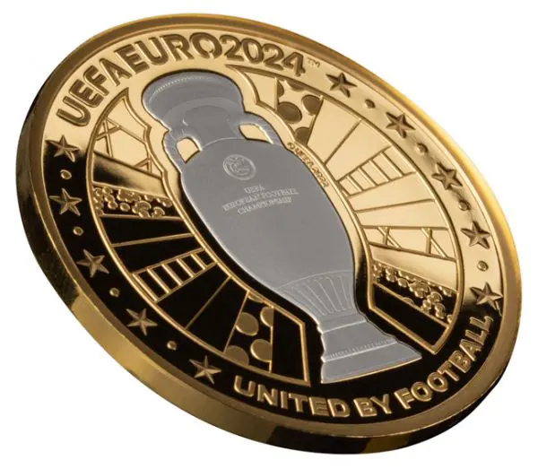 Trofej -UEFA Euro 2024, 1 oz zlata