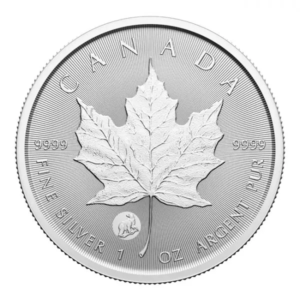 Vzácný Maple Leaf 2024, 1 oz stříbra v blistru