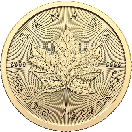 Zlatá minca Maple Leaf 2024, 1/4 oz