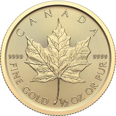 Zlatá minca Maple Leaf 2024, 1/2 oz