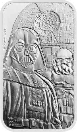 Strieborný zliatok The Royal Mint, Star Wars Dark Side, 1 oz