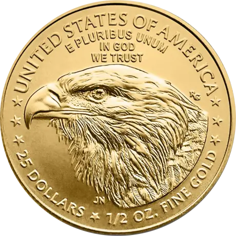Zlatá minca  American Eagle 2025, 1/2 oz