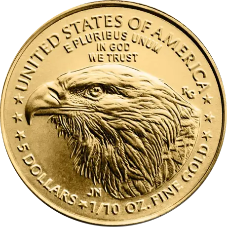 Zlatá minca American Eagle 2025, 1/10 oz
