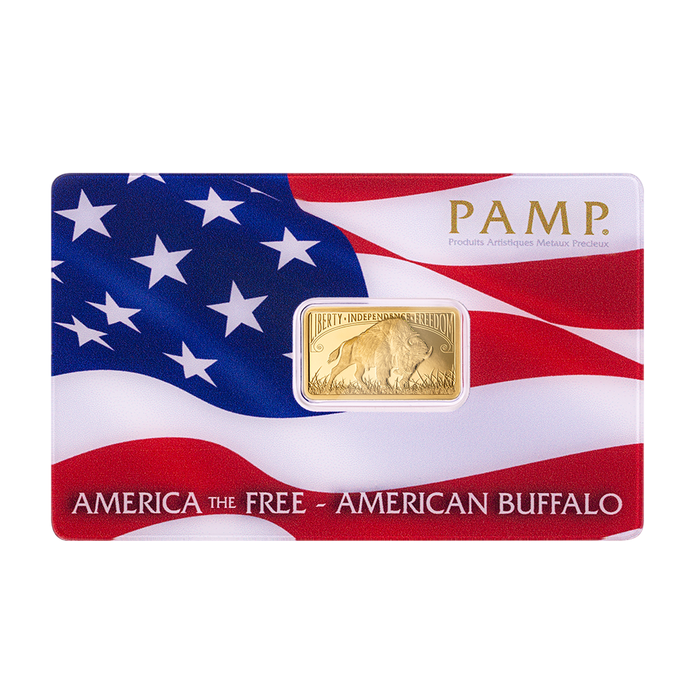 Zlatý zliatok PAMP American Buffalo, 5 g 
