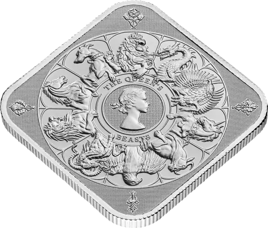 Strieborná minca Královnina zvířata - komplet, 1 oz