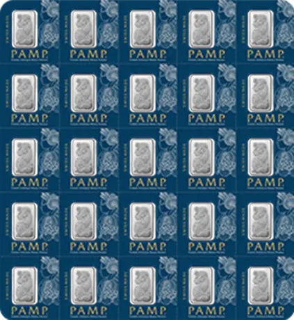 Platinový zliatok Pamp Fortuna 25 x 1 g Multigram
