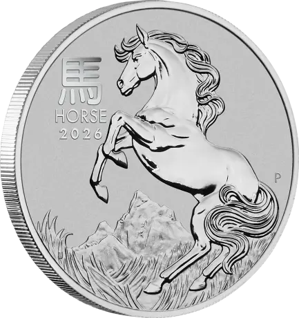 Platinová minca Rok koňa 2026  1 oz