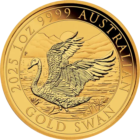 Zlatá minca Labuť 2025 - Perth Mint, 1 oz