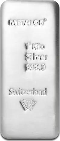 Strieborný zliatok Metalor, 1000 g