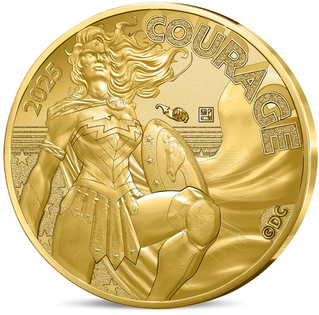 Odvaha, 2 g zlata v blistru